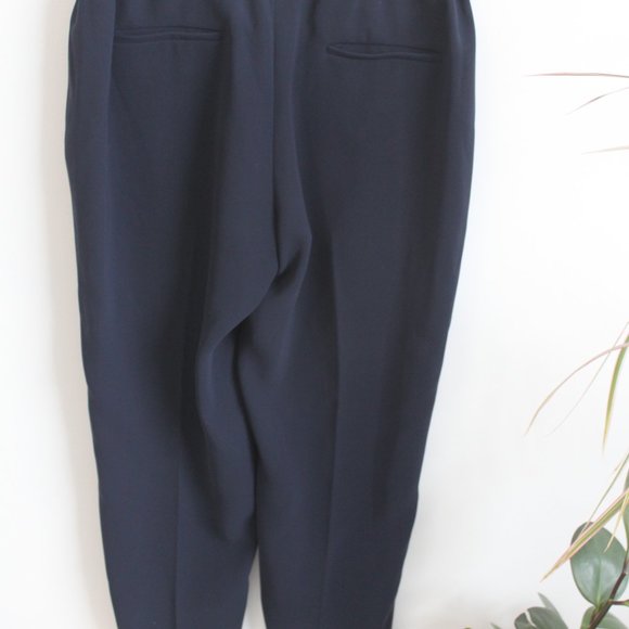 Navy J.Crew tapered leg dress pants | 6 - Picture 4 of 5